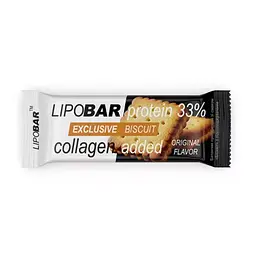 Протеїновий батончик, Lipobar Exclusive — 50 г Bisquit