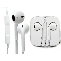 Навушники Foxconn earpods для iPhone 3.5 мм білі - мініатюра 3