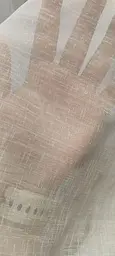 Тюль льон молоко 300х250 - мініатюра 3