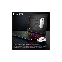 Мишка GamePro Asgard Odin 8K Wireless/USB White (GM035W) - мініатюра 11