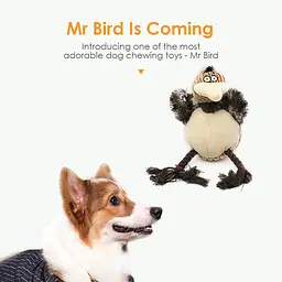 Плюшева іграшка для собак Wacky Duck з пищалкою - мініатюра 7