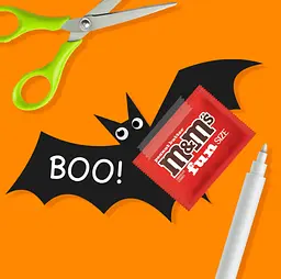 Драже M&M's Fun Size Peanut Butter Milk Chocolate Halloween Candy 269г - мініатюра 3