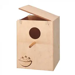 Будиночок-гніздо Ferplast Nido Large для птахів, 25×17×17 см - мініатюра 4