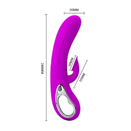 Вібратор Pretty Love Nicola Vibrator Purple - мініатюра 6