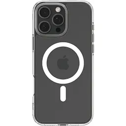 Прозорий чохол Spigen Ultra Hybrid MagSafe Frost Clear для iPhone 16 Pro (ACS08133) - мініатюра 4
