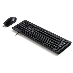 Комплект AOC KM160B USB UA Black (KM160B/97) - мініатюра 4