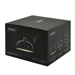 Підставка дерев`яна Krosno Glamour з кришкою 28.5 см (913971) - мініатюра 6
