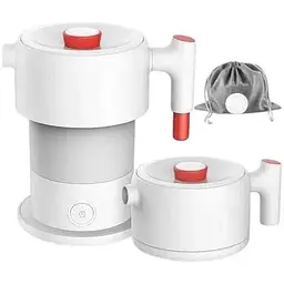 Складной чайник Deerma DH206 DH207 Collapsible Silicone Kettle (0.6 л) - мініатюра 2