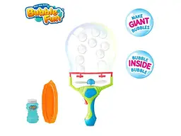 Набір для бульбашок BUBBLE FUN подвійних на батарейках "Магічний вентилятор" (22,8х9x30,8см) Bubble Fun - мініатюра 2