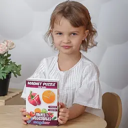 Набір магнітів Magdum Baby puzzle "Фрукти і овочі" ML4031-25 EN - мініатюра 6