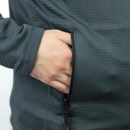 Флісова кофта Fahrenheit PG Full ZIP Regular Charcoal XL (1044-FAPG10008 XL/R) - мініатюра 4