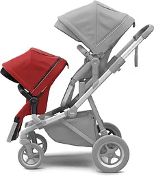 Прогулянкове крісло Thule Sleek Sibling Seat Energy Red (TH 11000203) - мініатюра 2