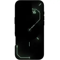 Прозорий чохол Aulumu A16 Frosted Case Translucent Gray, що світиться в темряві, для iPhone 16 Pro - мініатюра 2