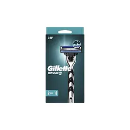 Бритва Gillette Mach3 з 2 змінними картриджами (7702018020706/7702018020676) - мініатюра 2