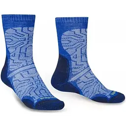 Шкарпетки Bridgedale Hike UL T2 Merino Performance Crew L Royal Blue (1053-710287.414.L)