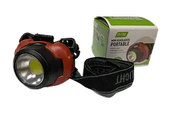 Ліхтар налобний LED 5W батарейки 3*ААА
