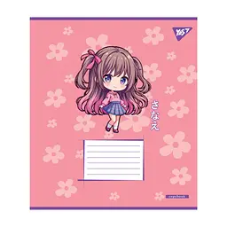 Зошит Yes Anime girls А5 12 аркушів лінія (767988), в асортименті - мініатюра 3
