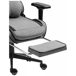Кресло игровое GT Racer X-2308 Gray/Black (X-2308 Fabric Gray/Black) - миниатюра 2
