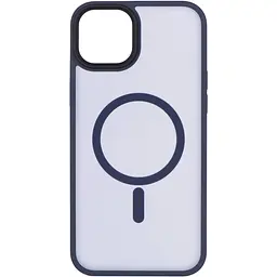 Чехол 2Е Basic для iPhone 15 Plus, Soft Touch MagSafe Cover, синий темный 2E teh0019407