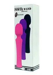Масажер B - Series Magic Rechargeable Power Wand 20.5 см (рожевий) - мініатюра 12