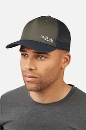 Кепка Rab Trucker Logo Cap Чорний-Оливковий