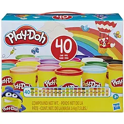 Набір пластиліну Hasbro Play-Doh 40 баночок (E9413) - мініатюра 2