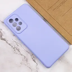 Чохол Silicone Cover Lakshmi Full Camera A для Samsung Galaxy A54 5G Бузковий / Dasheen, Full camera - мініатюра 4