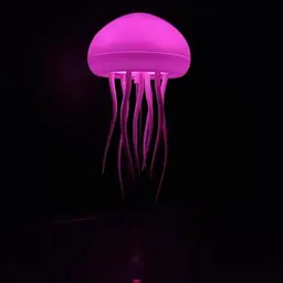 Підвісний нічник-лампа "Медуза" RGB 5W Білий, нічник у дитячій на акумуляторі, лампа нічник/світильник - мініатюра 2