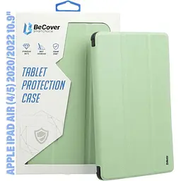 Чохол-книжка BeCover Soft Edge з кріпленням Apple Pencil для Apple iPad Air 4/5 2020/2022 10.9" Green (711121) - мініатюра 5