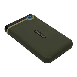 Зовнішній жорсткий диск Transcend 1TB StoreJet 25M3 Military Green Slim (TS1TSJ25M3G) - мініатюра 5