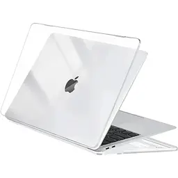 Пластикова накладка (верх та низ) HardShell Crystal Case Clear для Apple MacBook Pro 13.3` A1706/A1708/A1989/A2159/A2289/A2251/A2338 [149631]
