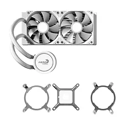 Система рідинного охолодження AeroCool Abyss L240R White (ACLA-AB24117.21) - мініатюра 5