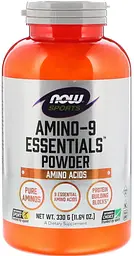 Амінокислоти ЕАА незамінні Now Foods Amino-9 Essentials 330 г