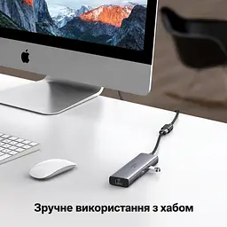 Кабель-подовжувач UGREEN US129 USB 3.0 Type-A 0,5 м чорний (30125) - мініатюра 7