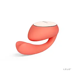 Смарт-вібратор LELO Ida Wave Coral Red, вагінально-кліторальний, технологія WaveMotion, 2 мотори - мініатюра 2