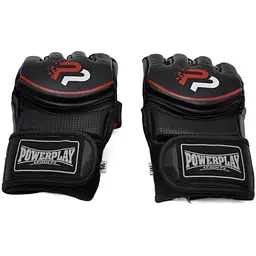 Рукавиці для MMA PowerPlay 3093 Black - S