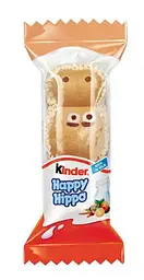 Вафельні батончики бегемотики Kinder Happy Hippo Hazelnut 5 шт, 104 г - мініатюра 6