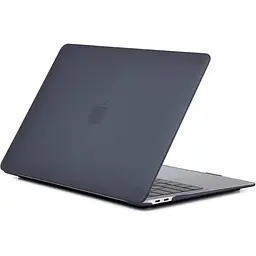 Пластикова накладка (верх та низ) HardShell Matte Case для Apple MacBook Air 13.6` M2 A2681 2022 (Black) [77500]