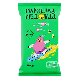 Мармелад Премія мед липовий та груша 50 г