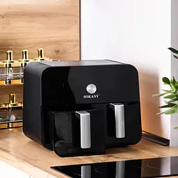 Аерофритюрниця безмасляна Sokany SK10008 10л електрична з механічно-сенсорним керуванням 2400Вт - мініатюра 6