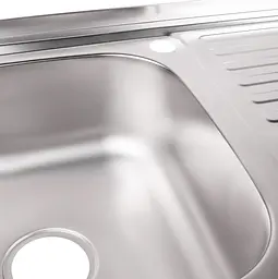 Мийка кухонна Brinex 5080-L 0.6 мм, накладна BRIN5080LSAT06 - мініатюра 5