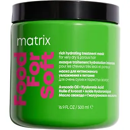Маска Matrix Food For Soft для інтенсивного живлення та зволоження волосся 500 мл