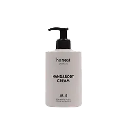 Зволожувальний крем для рук та тіла JAR №12 citrus & santal від honest products, 500мл
