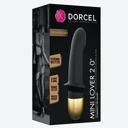 Вібратор Dorcel Mini Lover 2.0 16.5 см чорний - мініатюра 9
