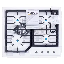 Поверхня газова на металі Weilor GM W 624 WH - мініатюра 12