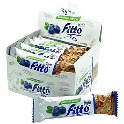 Батончик-мюслі Fitto Light Чорниця 25 г - мініатюра 3