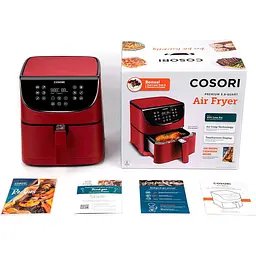 Аерофритюрниця Cosori Premium Chef Edition CP158-AF-RXR червона [94715] - мініатюра 7