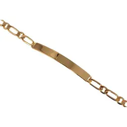 Браслет XUPING Позолота 18K "Плетіння Фігаро зі вставкою" довжина 19см х 5мм (130820)