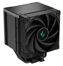 Кулер для процесора Deepcool AK500 Zero Dark, Black, алюміній/мідь, 1x120 мм PWM, для Intel 115x/1200/1700/2011/2066, AMD AM4/AM5 (R-AK500-BKNNMT-G-1)