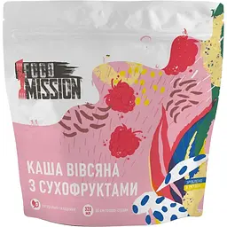Каша вівсяна Food Mission з сухофруктами 100 г